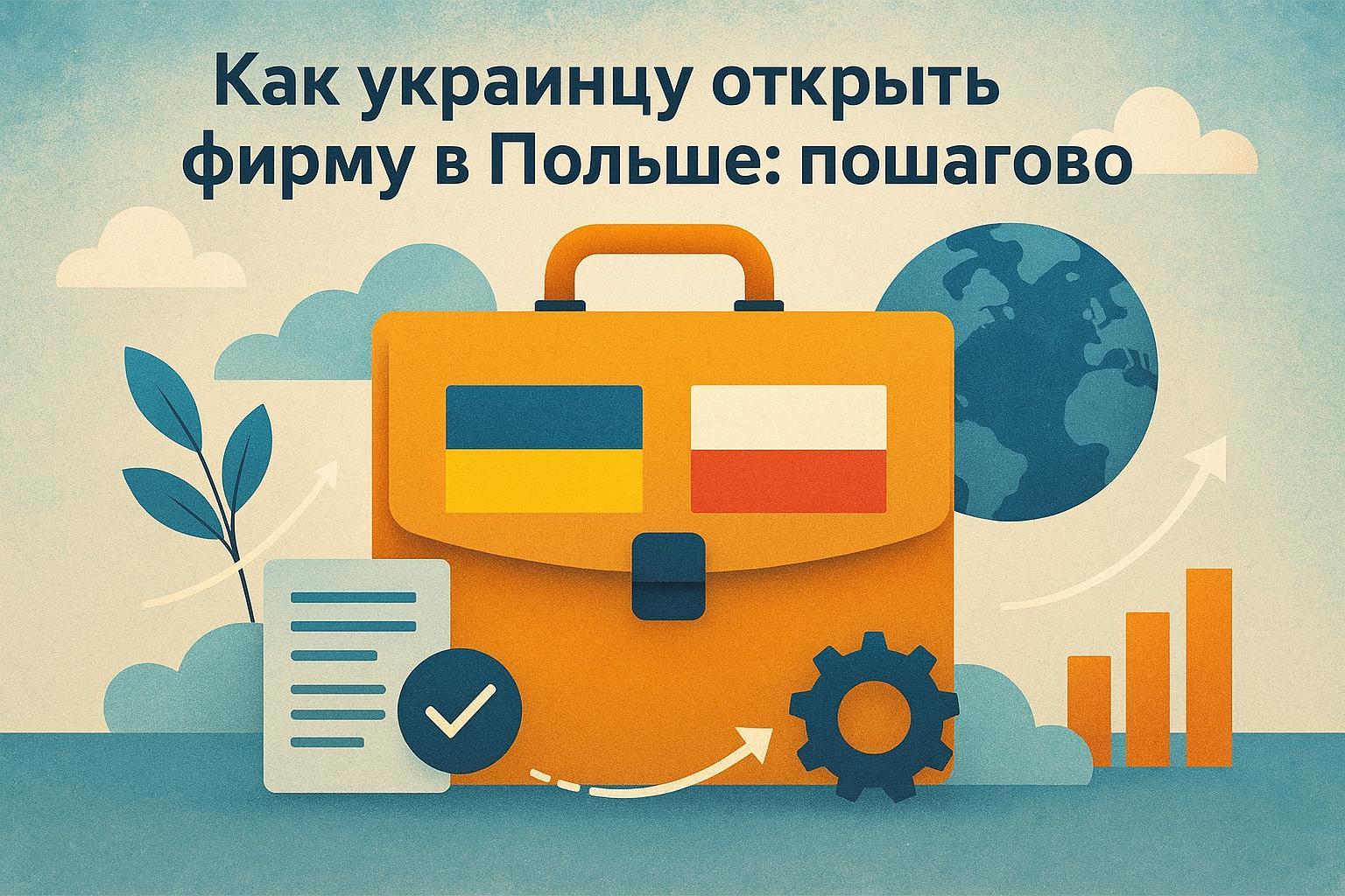 Как украинцу открыть фирму в Польше: пошагово