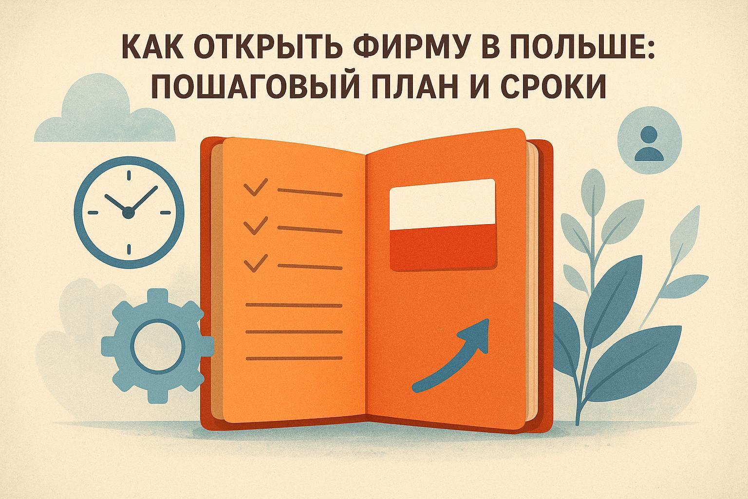 Как открыть фирму в Польше: пошаговый план и сроки