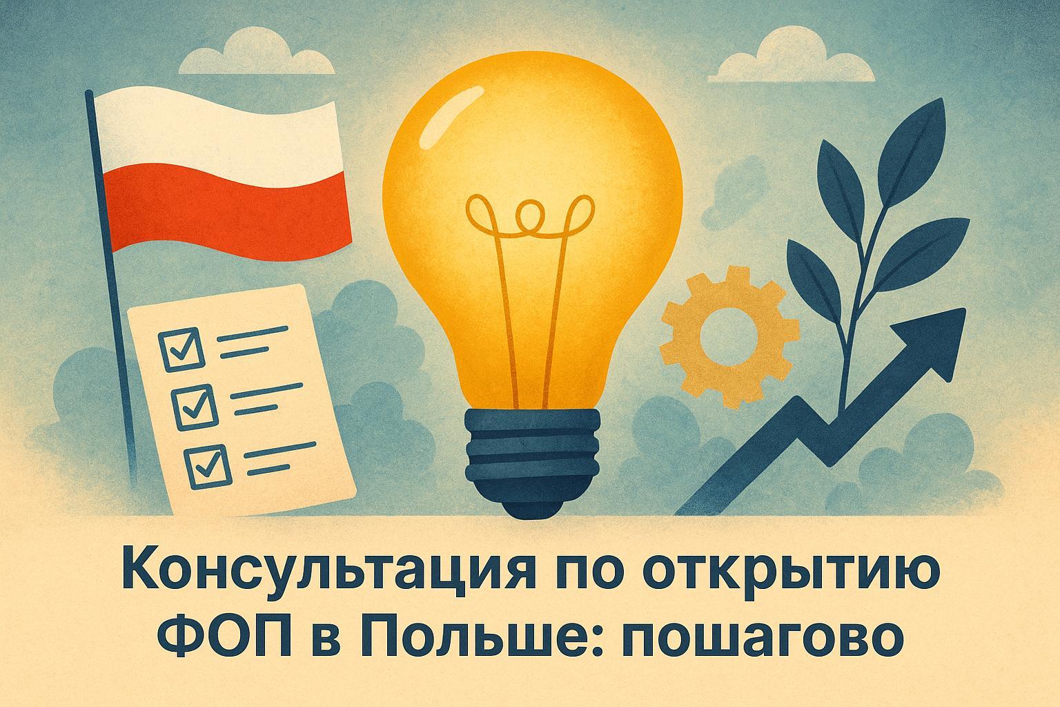 Консультация по открытию ФОП в Польше: пошагово