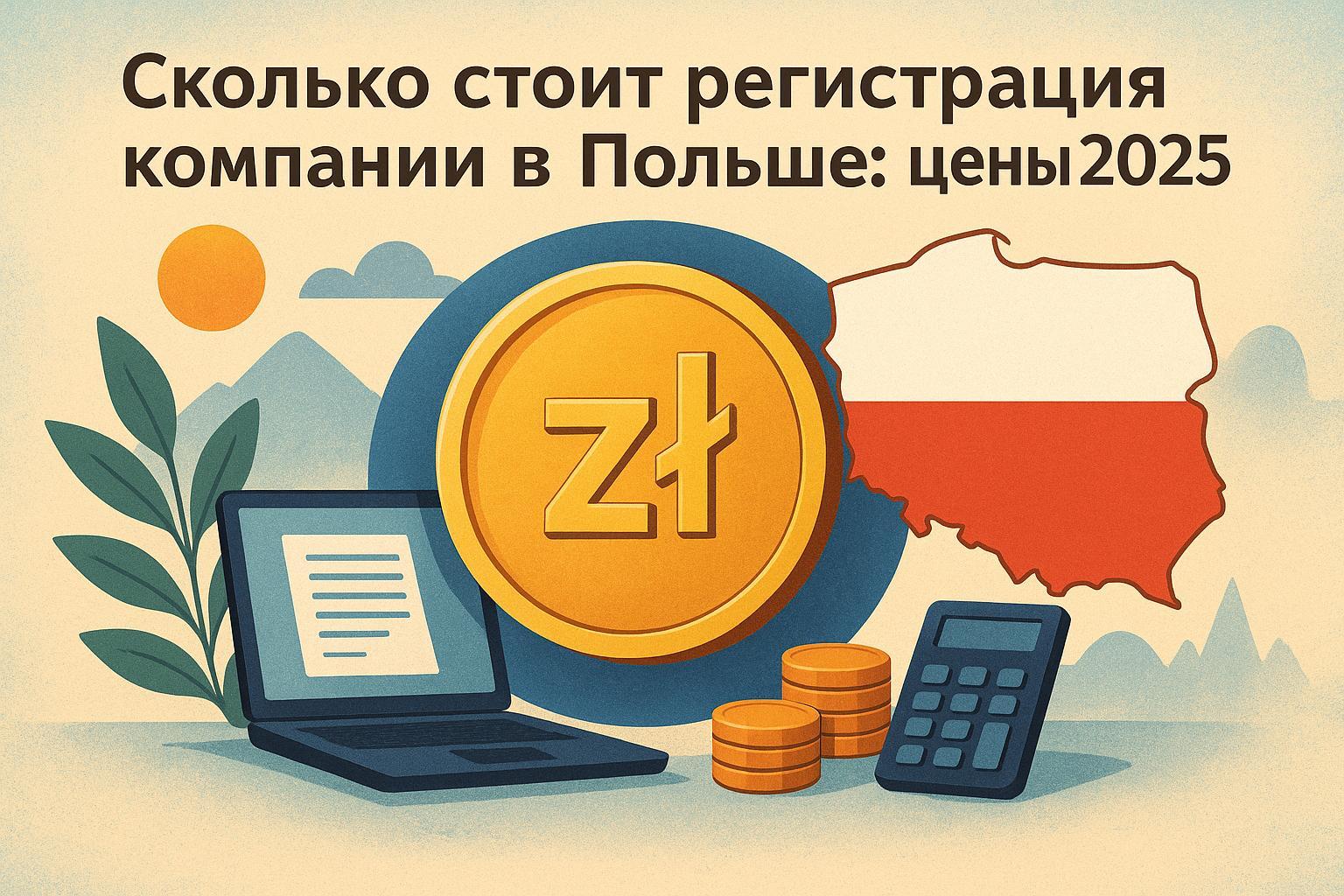Сколько стоит регистрация компании в Польше: цены 2025