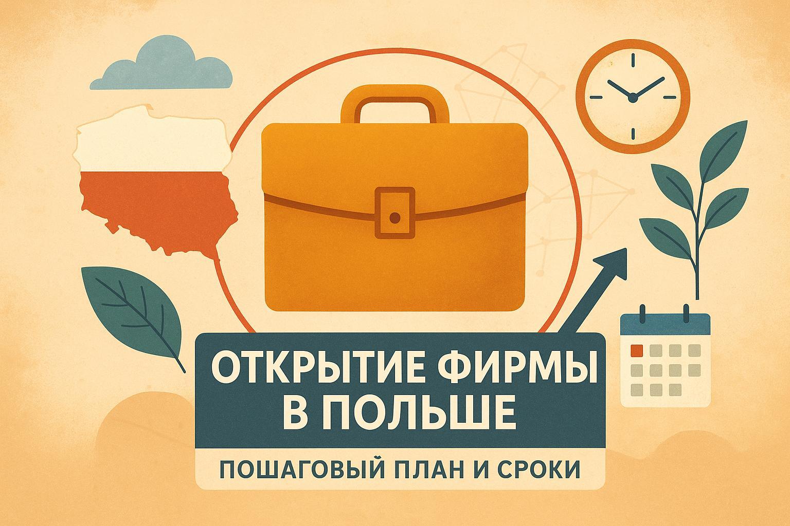 Открытие фирмы в Польше: пошаговый план и сроки