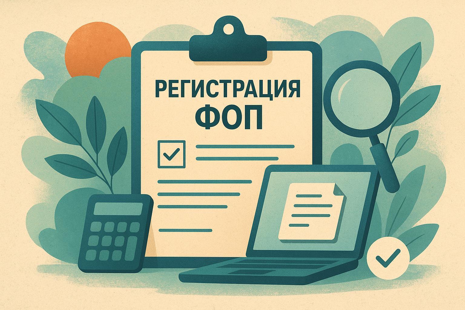 Регистрация ФОП в налоговой: пошаговый порядок