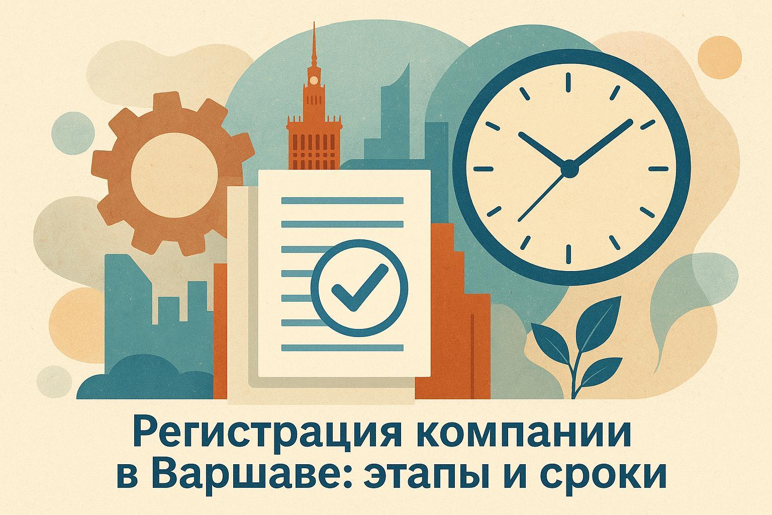 Регистрация компании в Варшаве: этапы и сроки