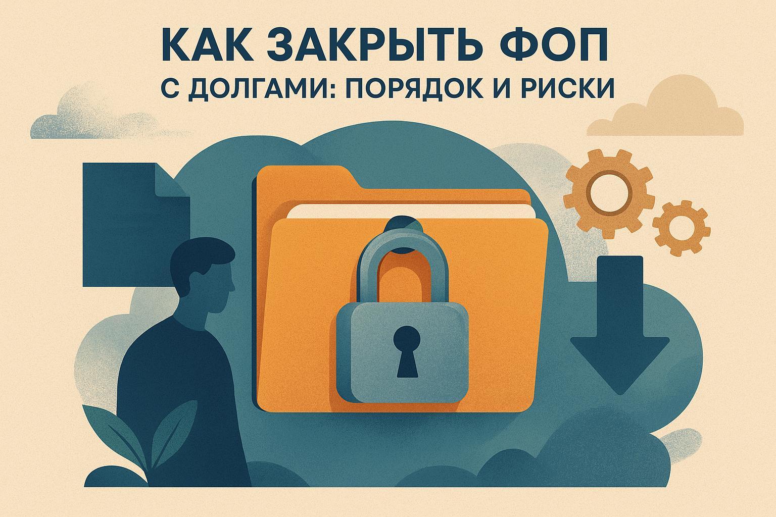 Как закрыть ФОП с долгами: порядок и риски