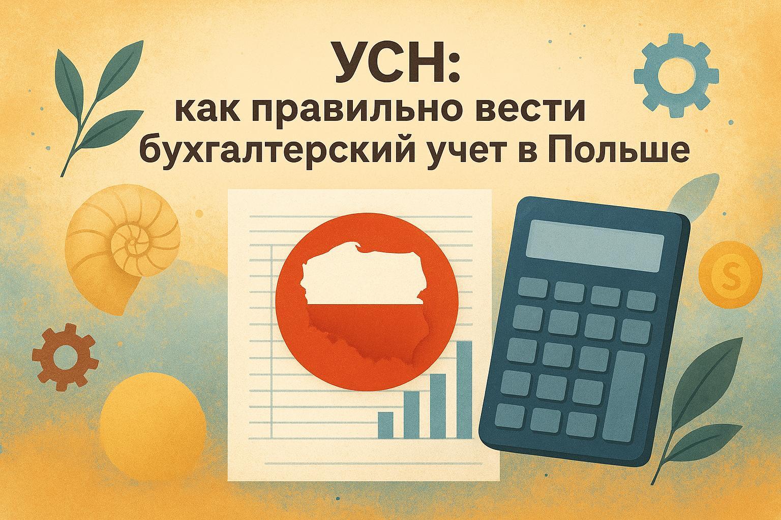 УСН: как правильно вести бухгалтерский учет в Польше