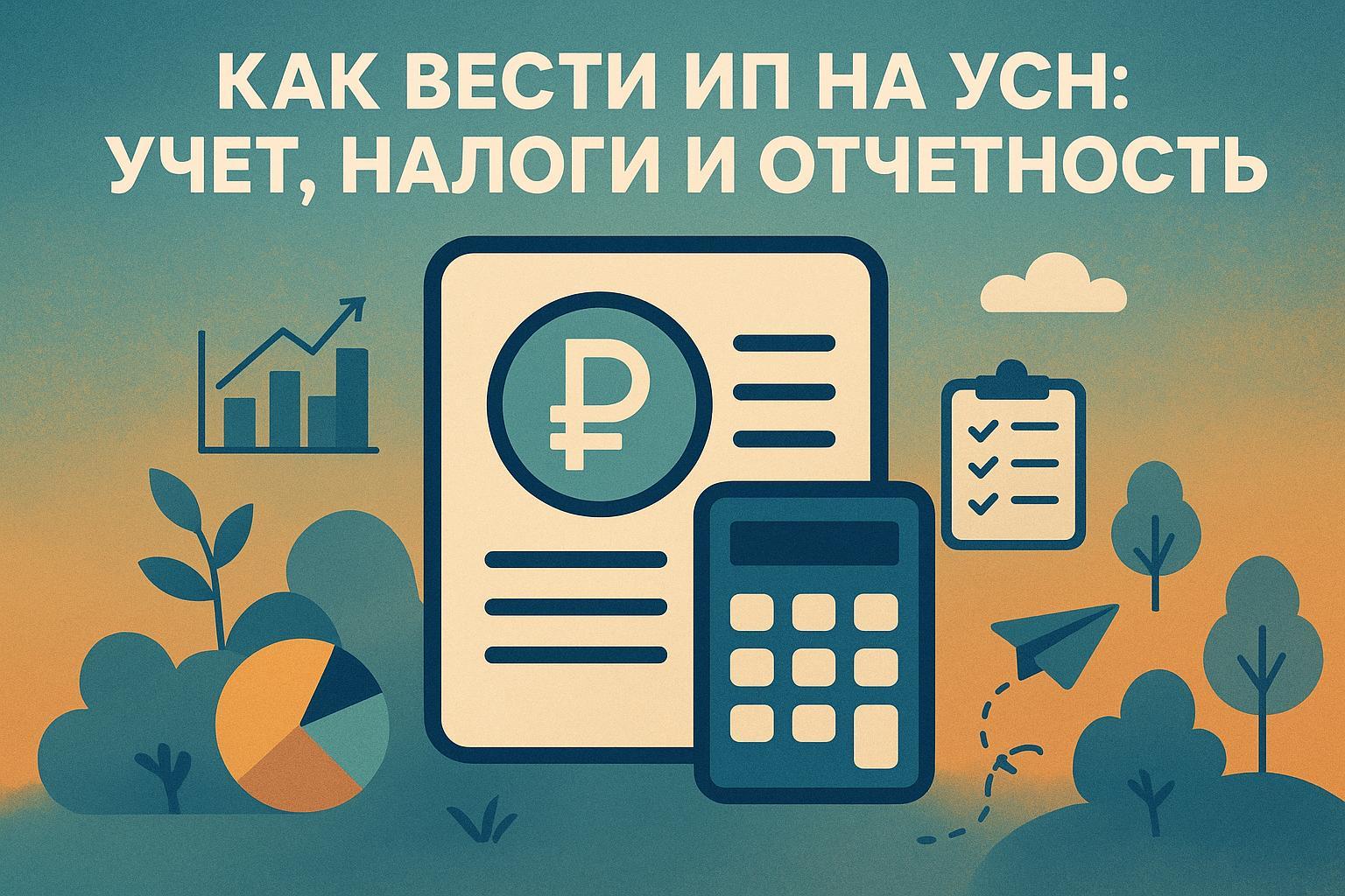 Как вести ИП на УСН: учет, налоги и отчетность