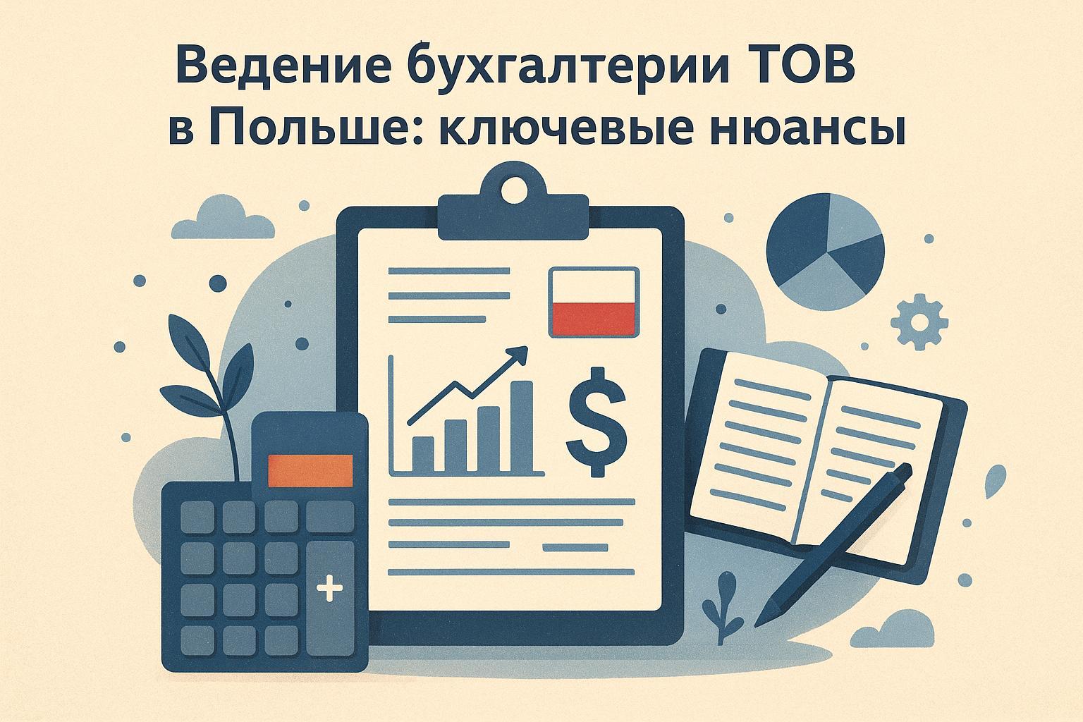 Ведение бухгалтерии ТОВ в Польше: ключевые нюансы