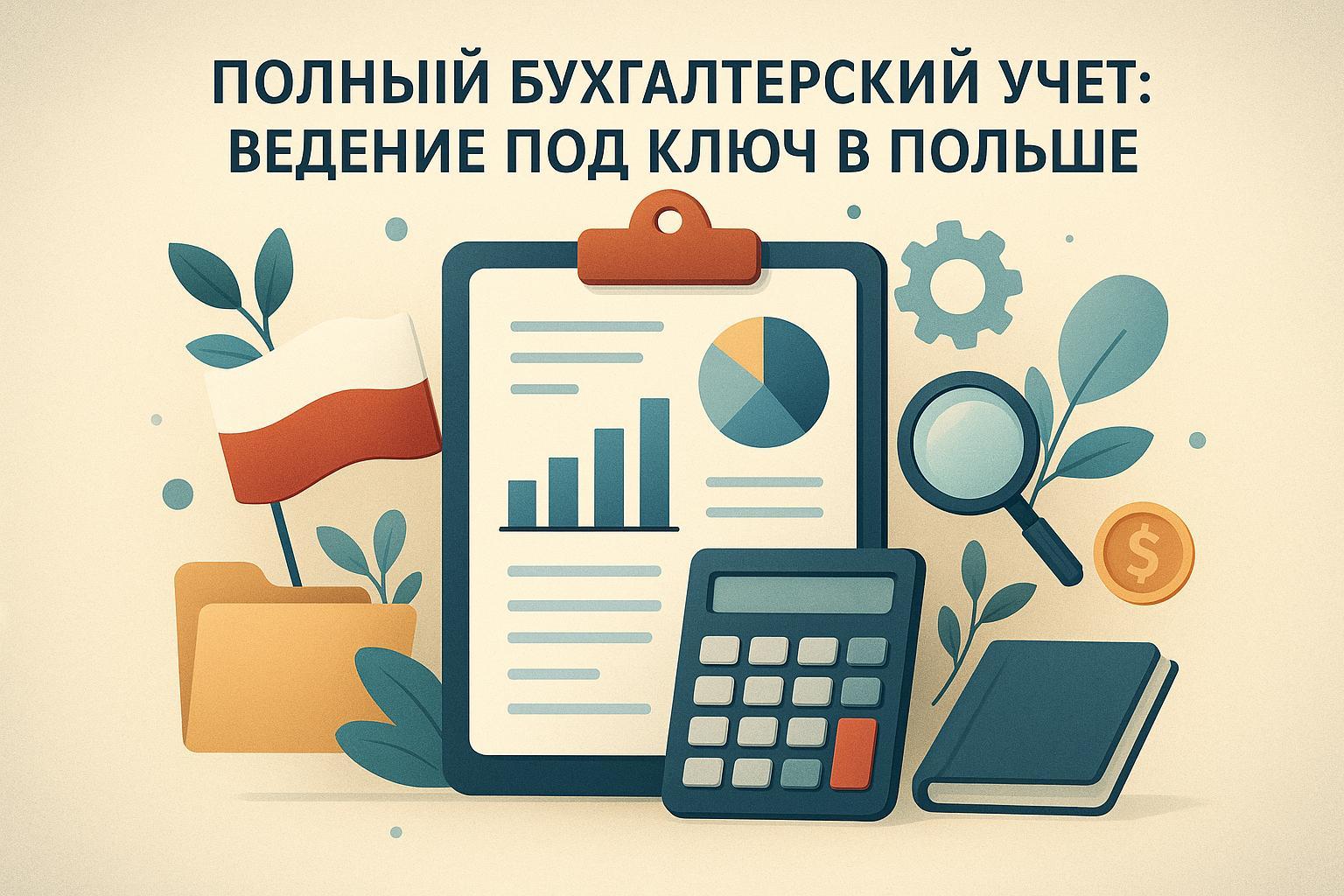 Полный бухгалтерский учет: ведение под ключ в Польше