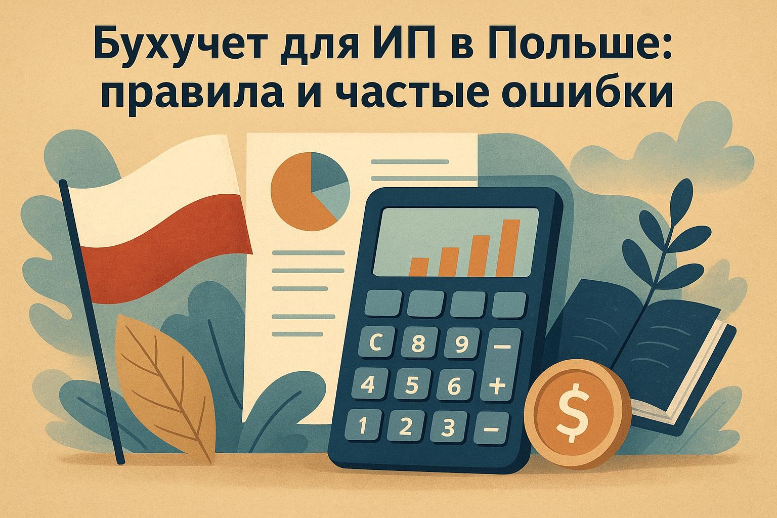 Бухучет для ИП в Польше: правила и частые ошибки